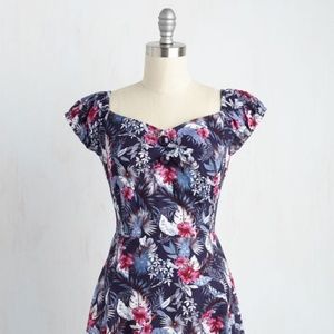 Tropical tribute dress